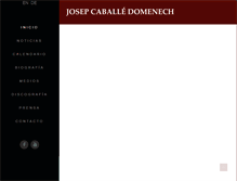 Tablet Screenshot of jcaballedomenech.com